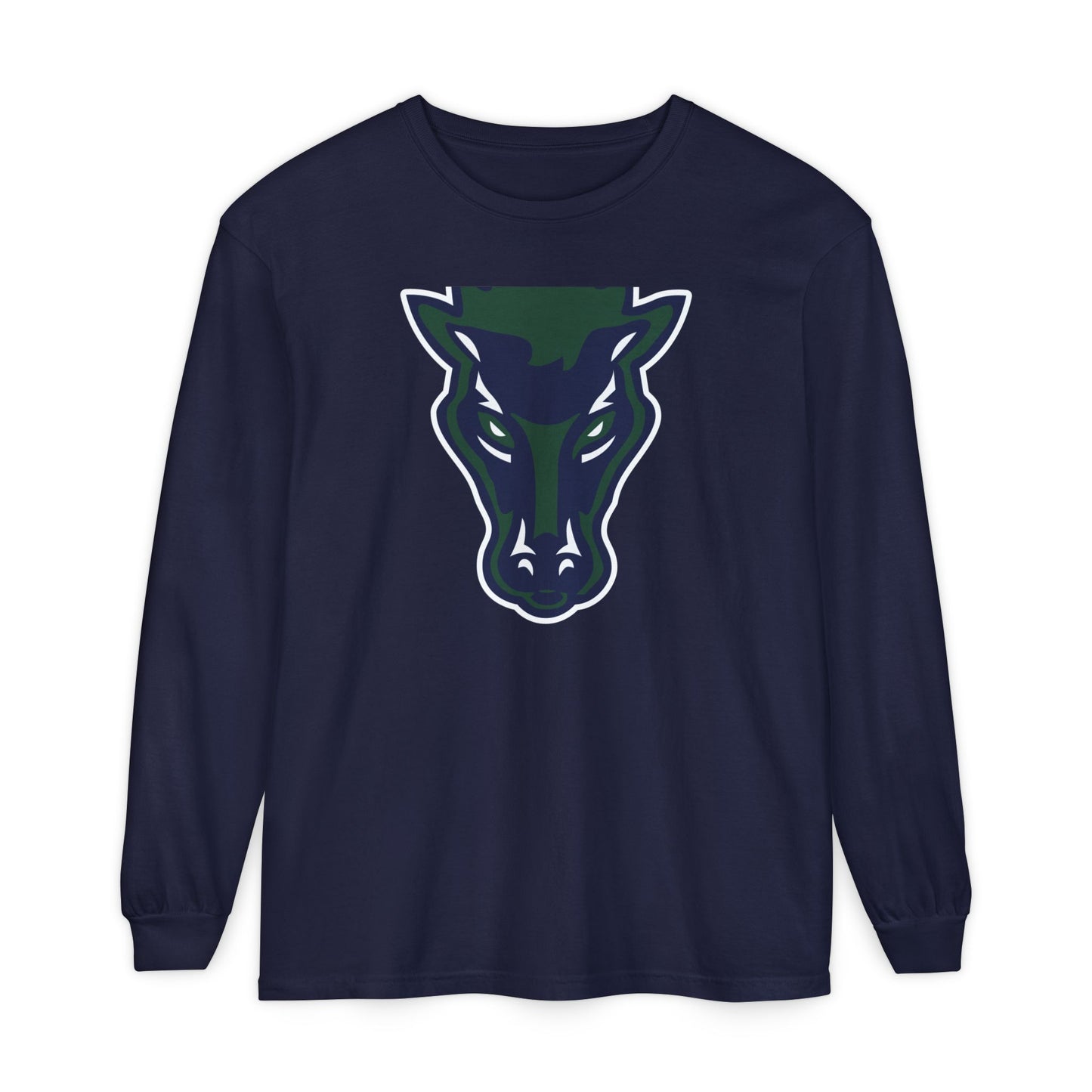 Garment-Dyed Long Sleeve Tee
