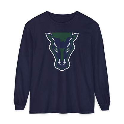 Garment-Dyed Long Sleeve Tee