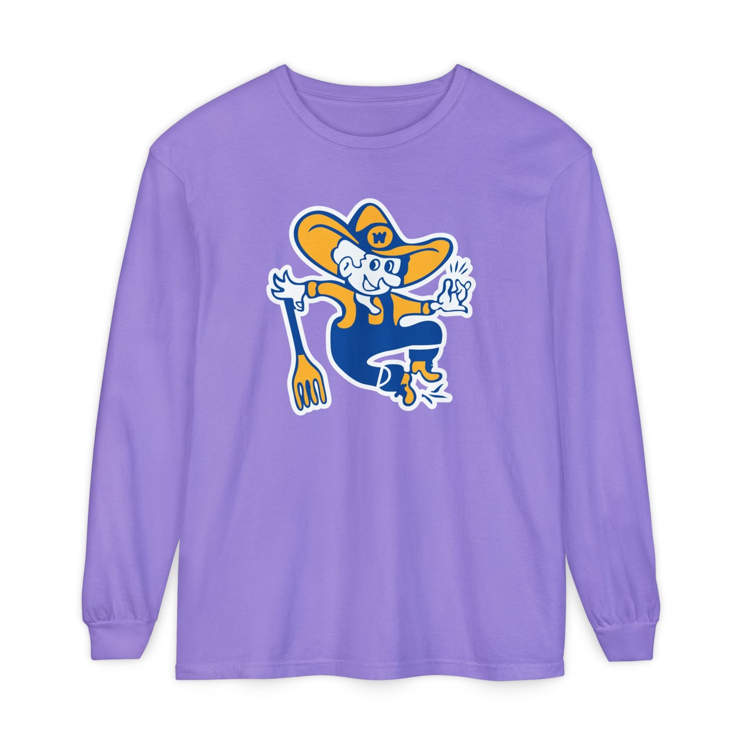 Garment-Dyed Long Sleeve Tee