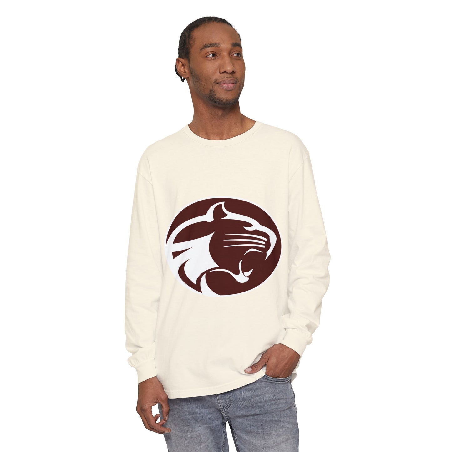Garment-Dyed Long Sleeve Tee