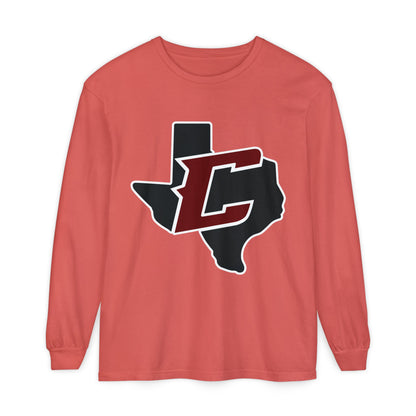 Garment-Dyed Long Sleeve Tee