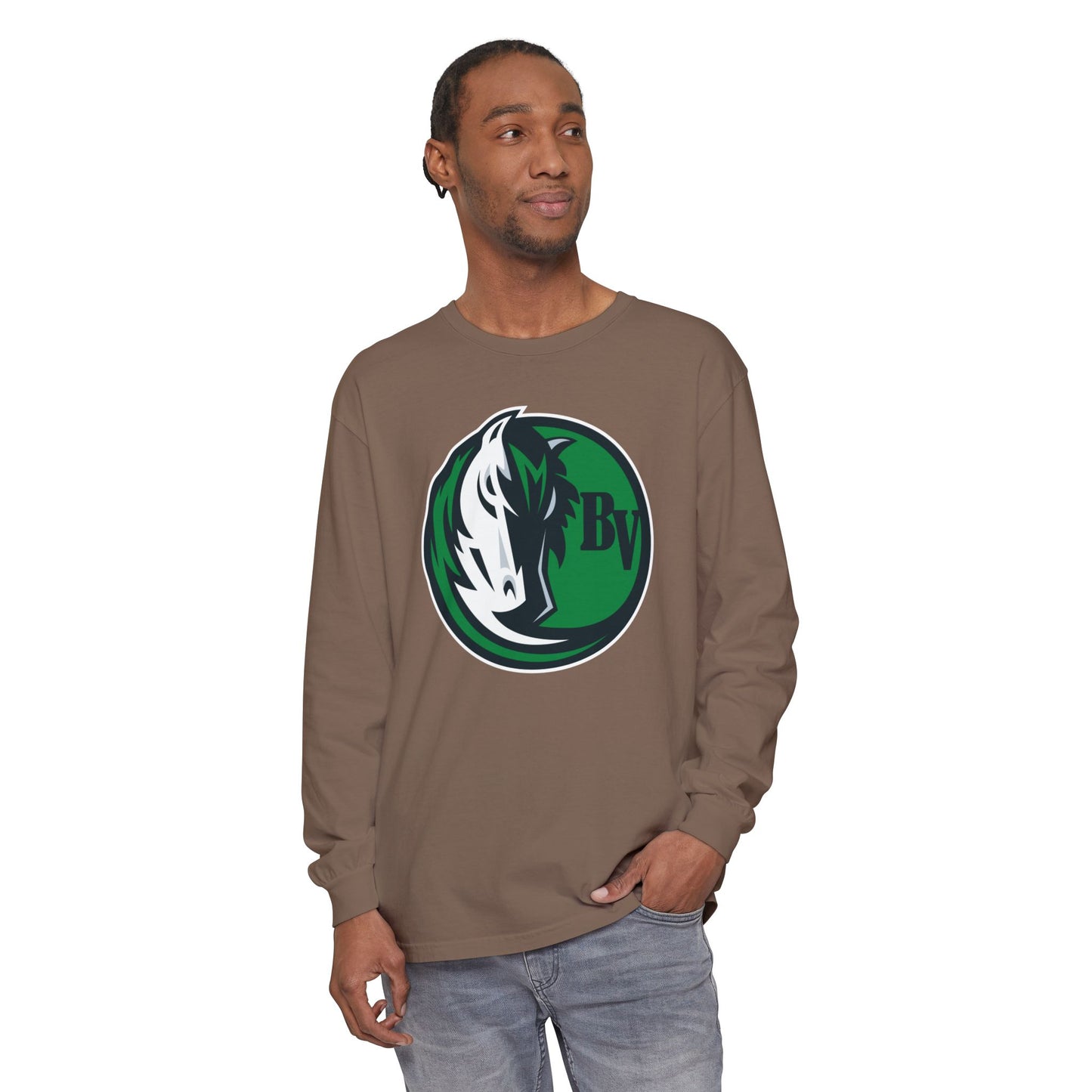Garment-Dyed Long Sleeve Tee