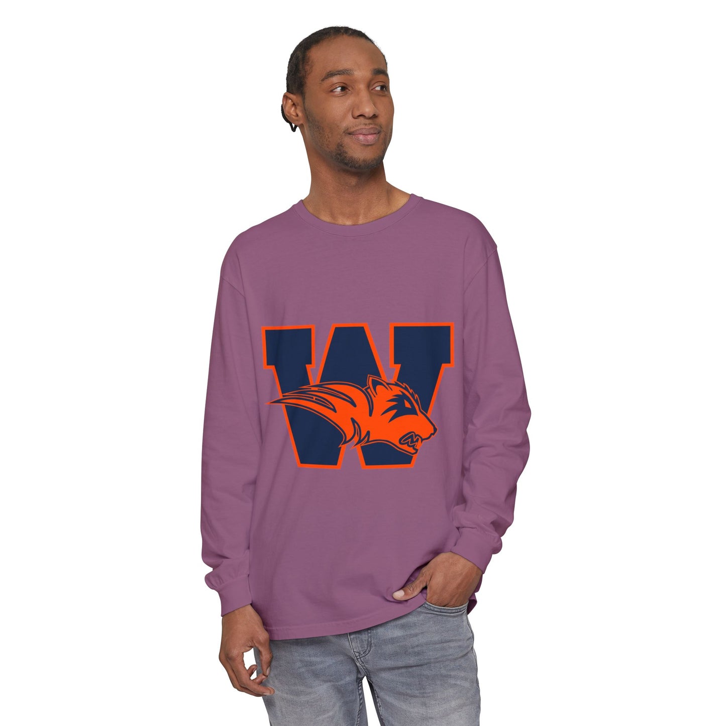 Garment-Dyed Long Sleeve Tee