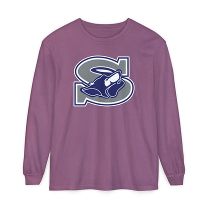 Garment-Dyed Long Sleeve Tee