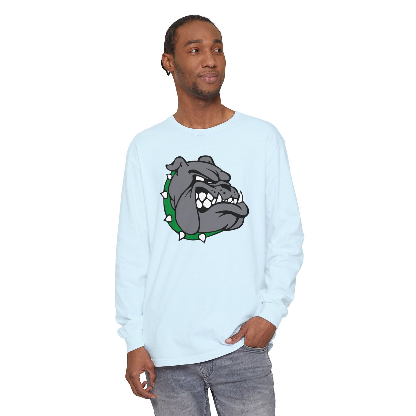 Garment-Dyed Long Sleeve Tee
