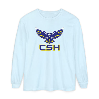 Garment-Dyed Long Sleeve Tee