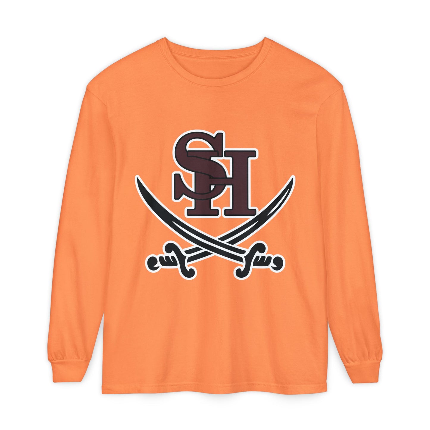 Garment-Dyed Long Sleeve Tee