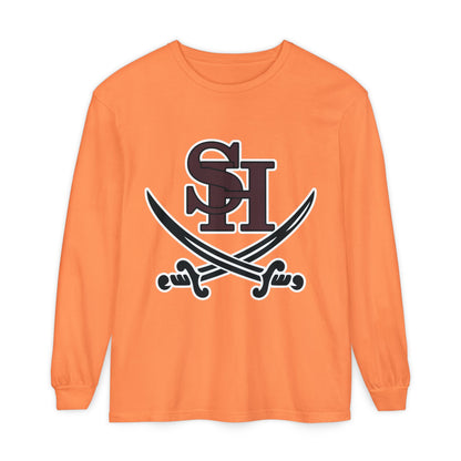 Garment-Dyed Long Sleeve Tee