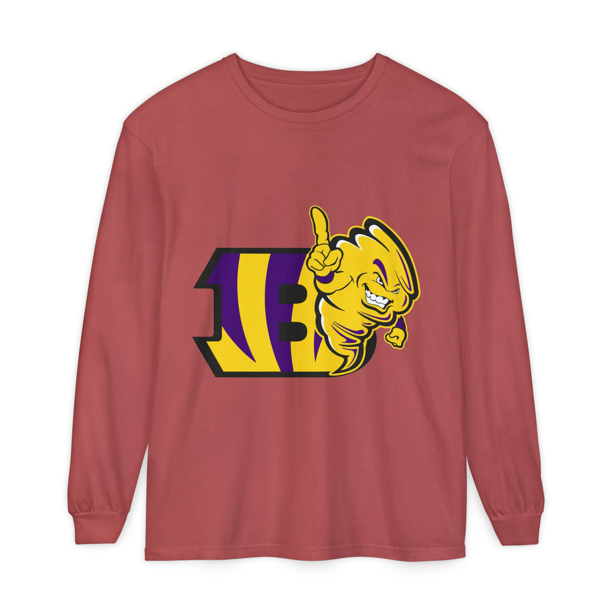 Garment-Dyed Long Sleeve Tee
