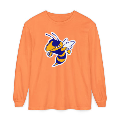 Garment-Dyed Long Sleeve Tee