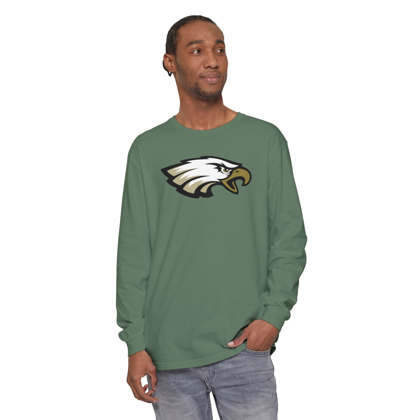 Garment-Dyed Long Sleeve Tee