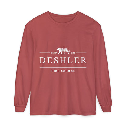 Garment-Dyed Long Sleeve Tee
