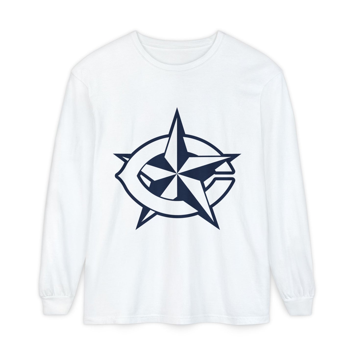 Garment-Dyed Long Sleeve Tee