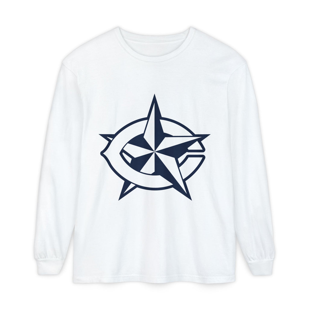 Garment-Dyed Long Sleeve Tee