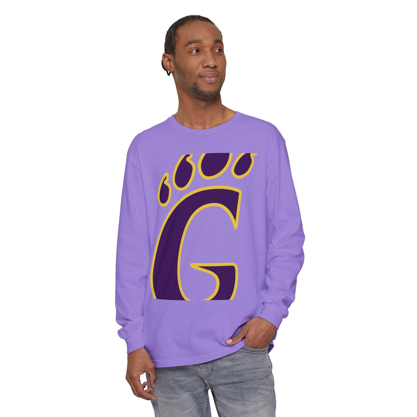 Garment-Dyed Long Sleeve Tee