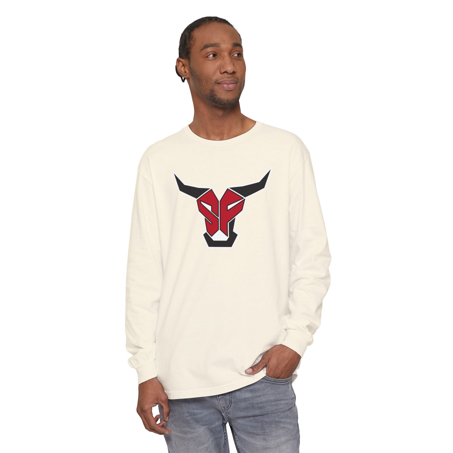 Garment-Dyed Long Sleeve Tee