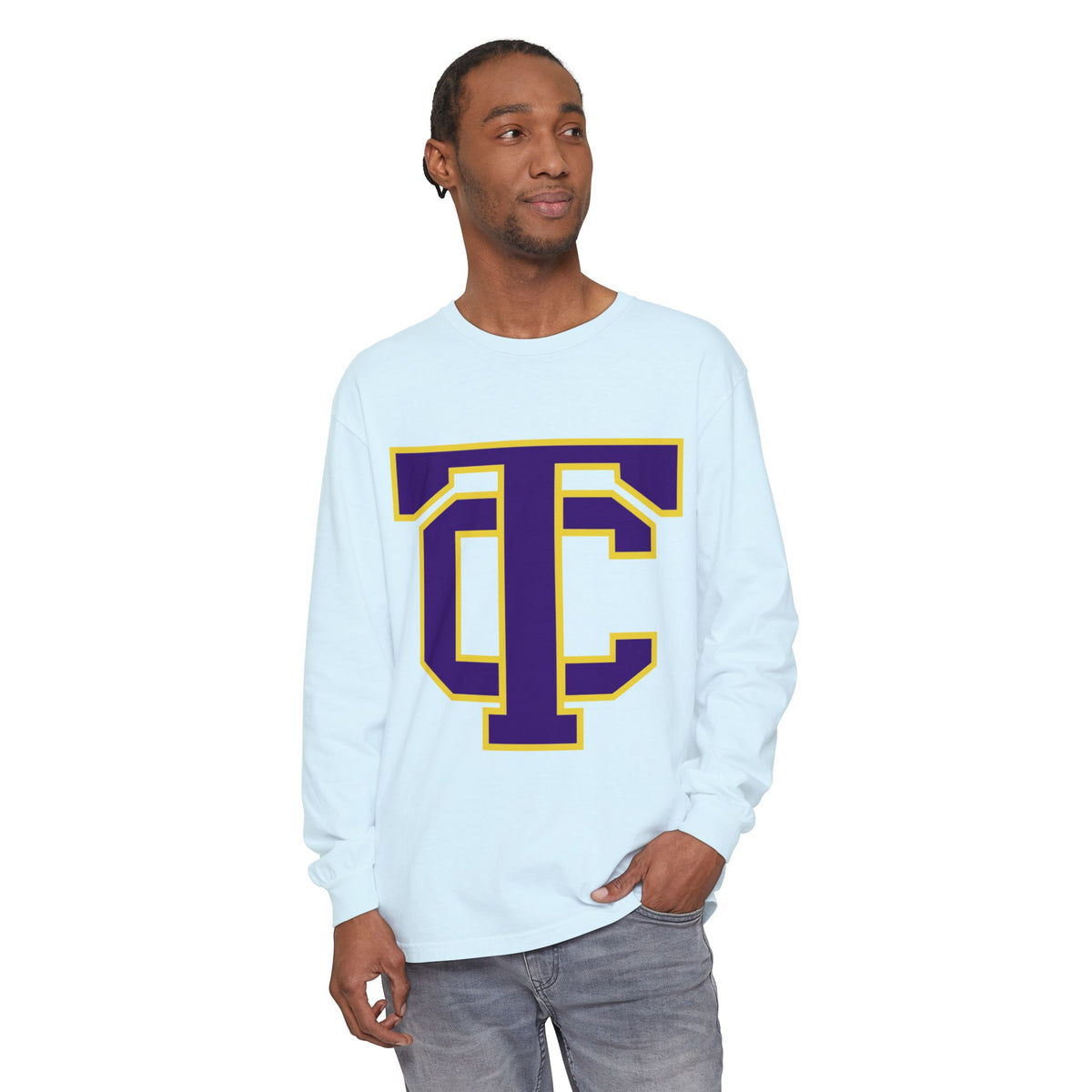 Garment-Dyed Long Sleeve Tee