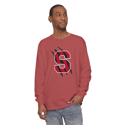 Garment-Dyed Long Sleeve Tee