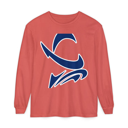 Garment-Dyed Long Sleeve Tee