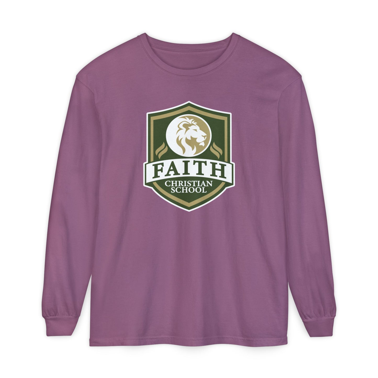 Garment-Dyed Long Sleeve Tee