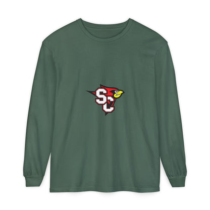 Garment-Dyed Long Sleeve Tee