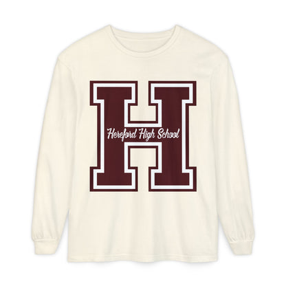Garment-Dyed Long Sleeve Tee
