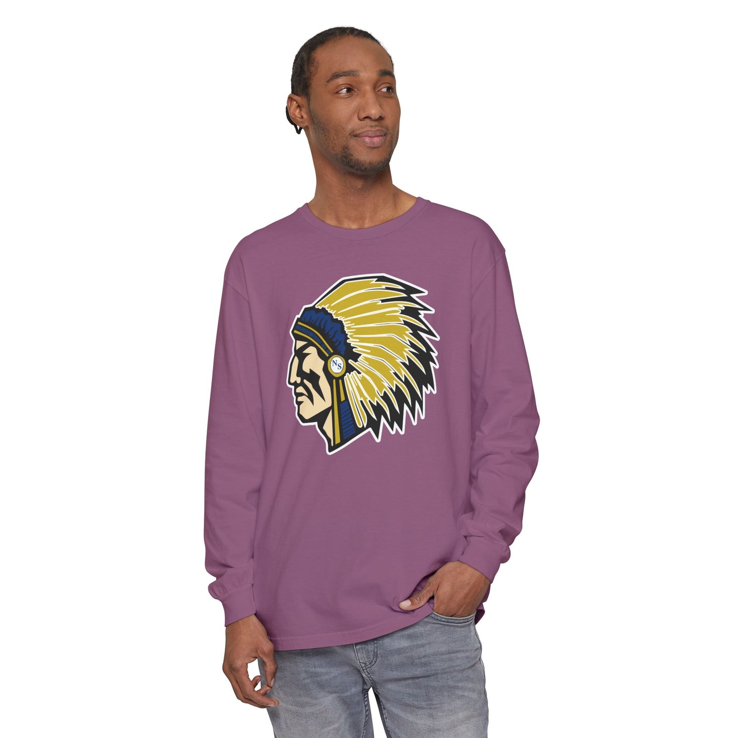 Garment-Dyed Long Sleeve Tee
