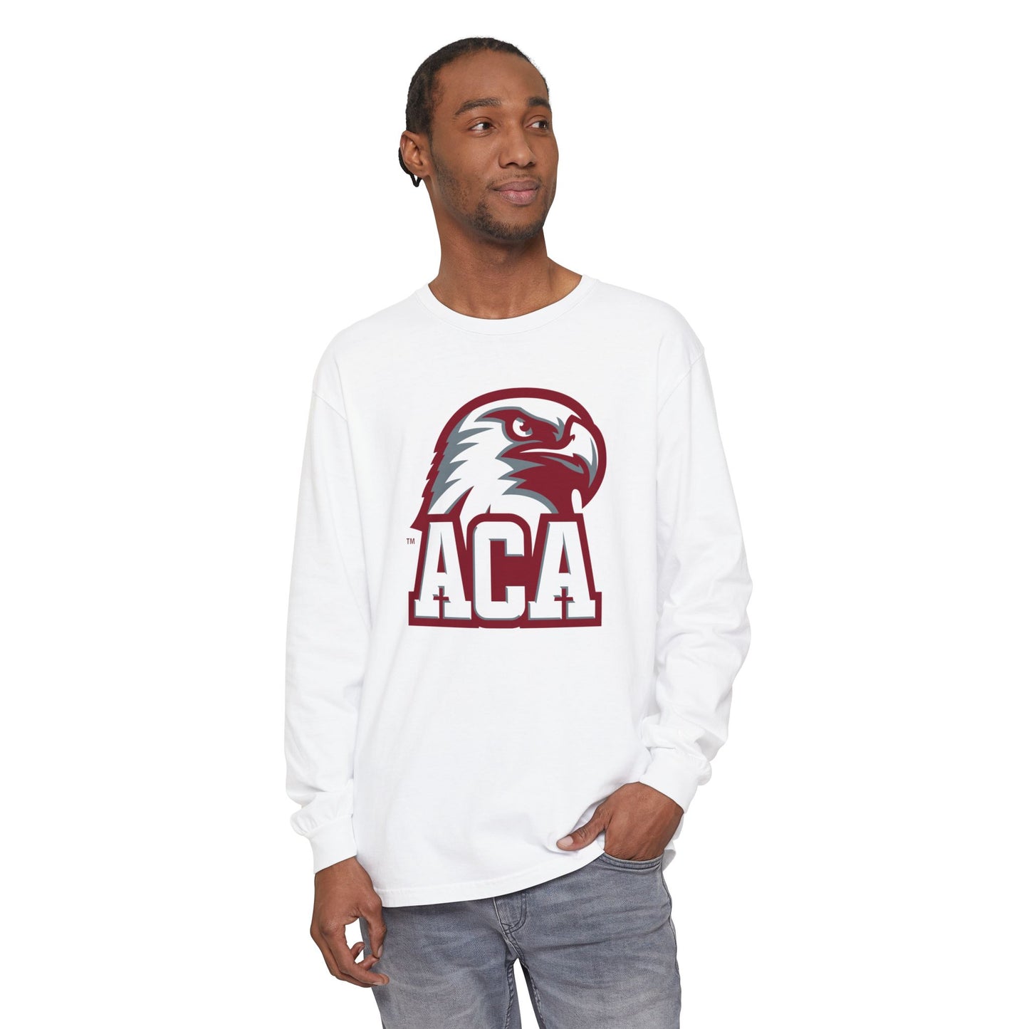 Garment-Dyed Long Sleeve Tee