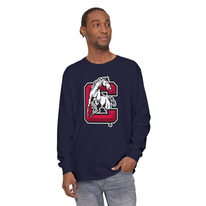 Garment-Dyed Long Sleeve Tee