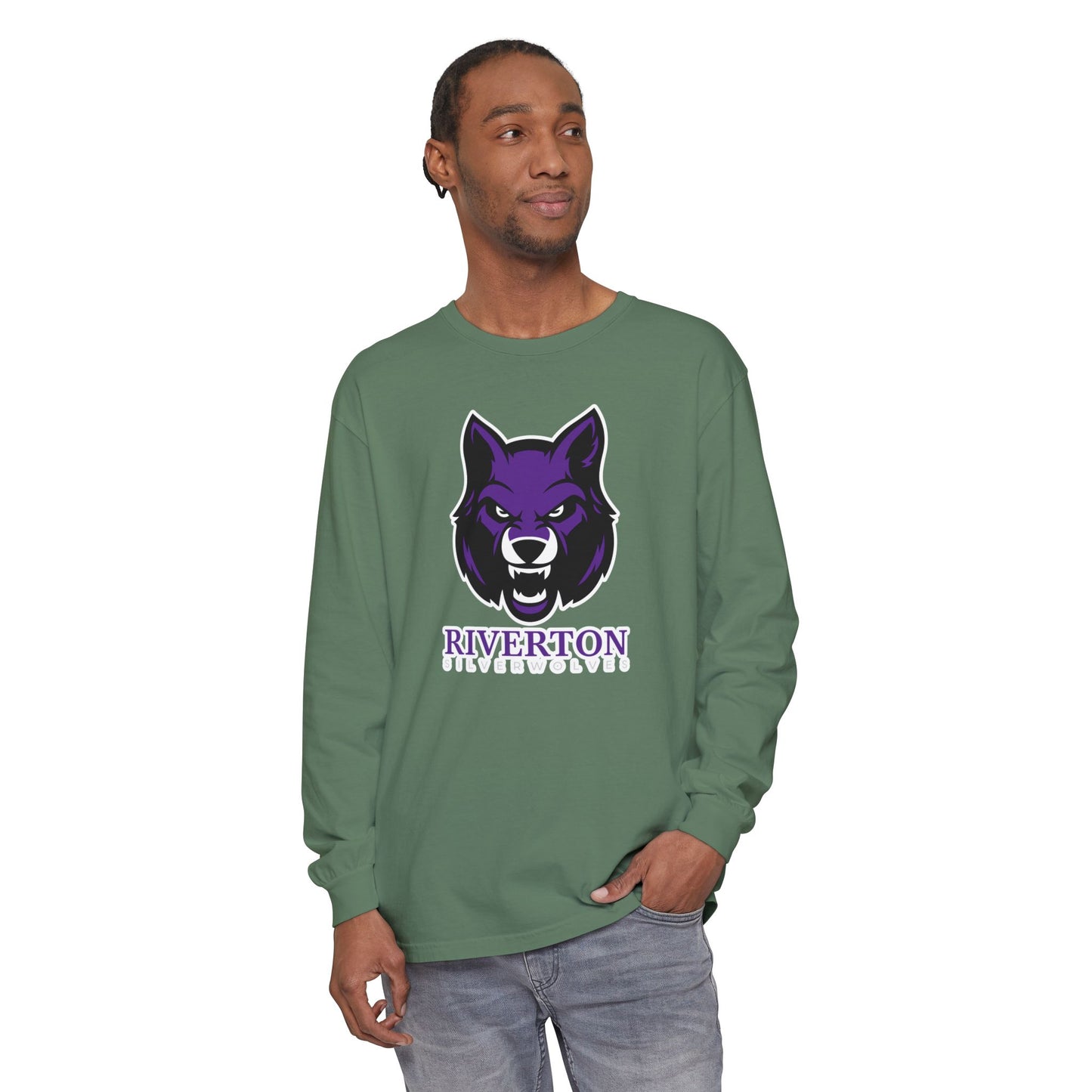 Garment-Dyed Long Sleeve Tee