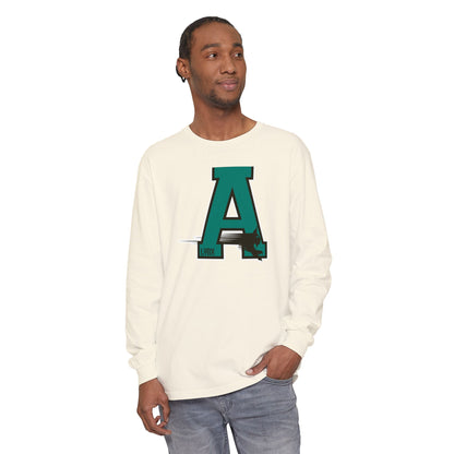 Garment-Dyed Long Sleeve Tee