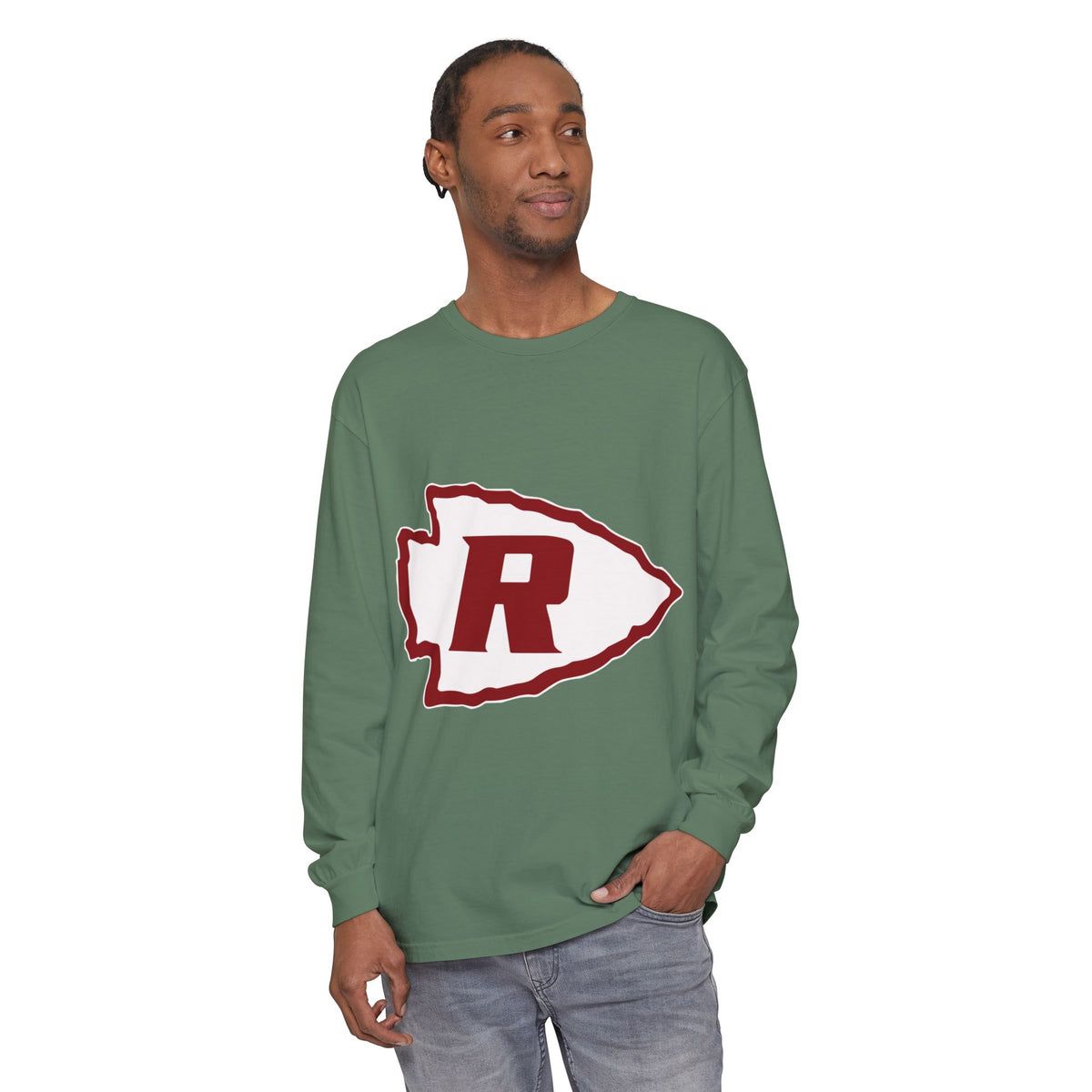 Garment-Dyed Long Sleeve Tee