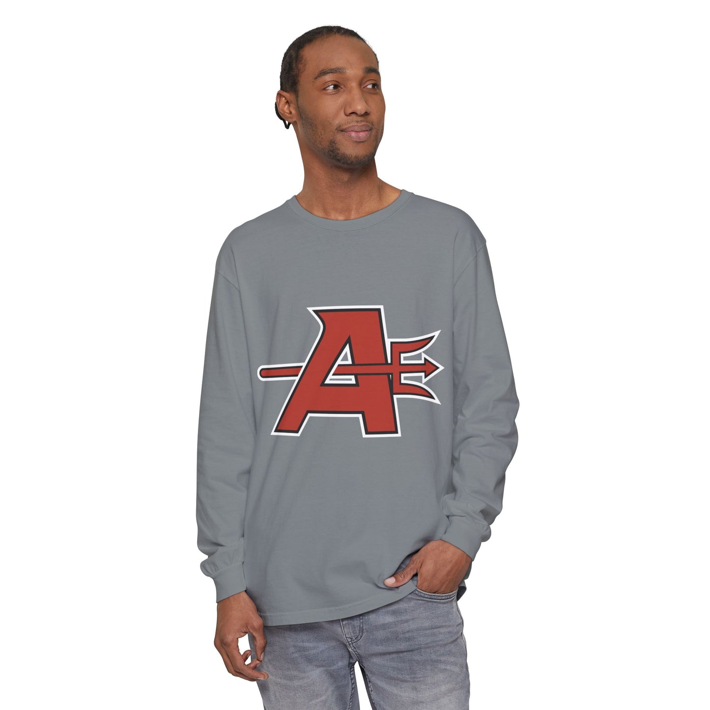 Garment-Dyed Long Sleeve Tee