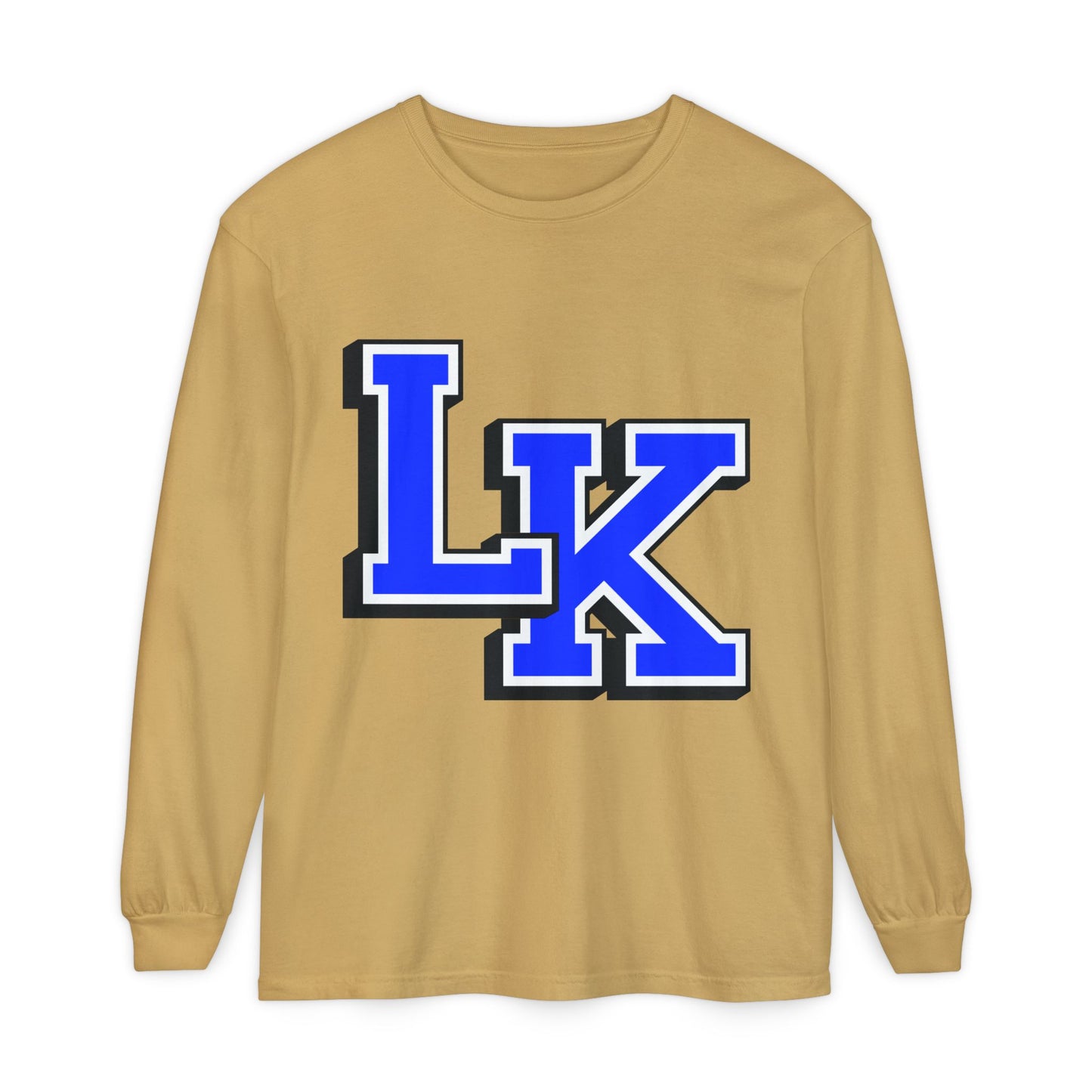 Garment-Dyed Long Sleeve Tee