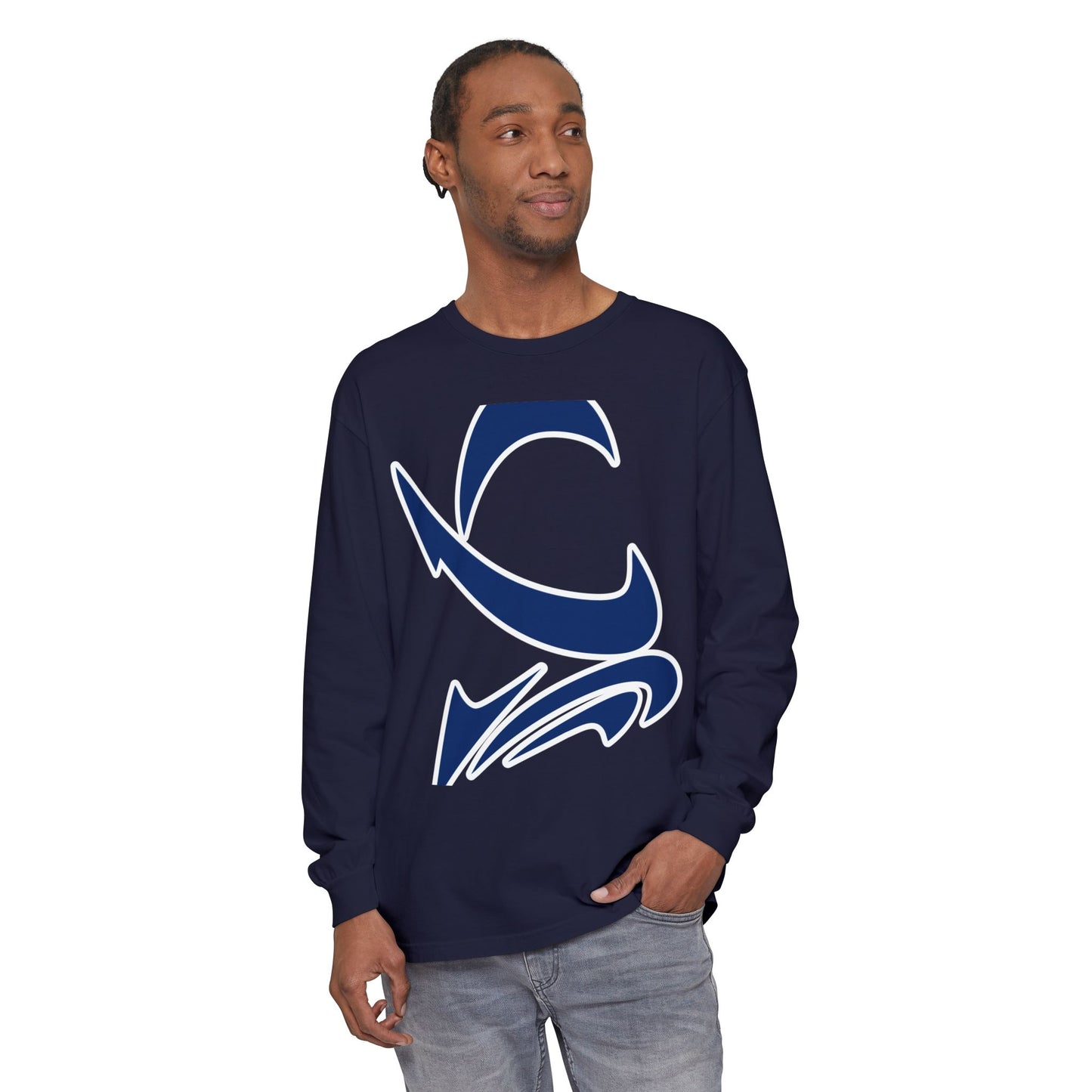 Garment-Dyed Long Sleeve Tee