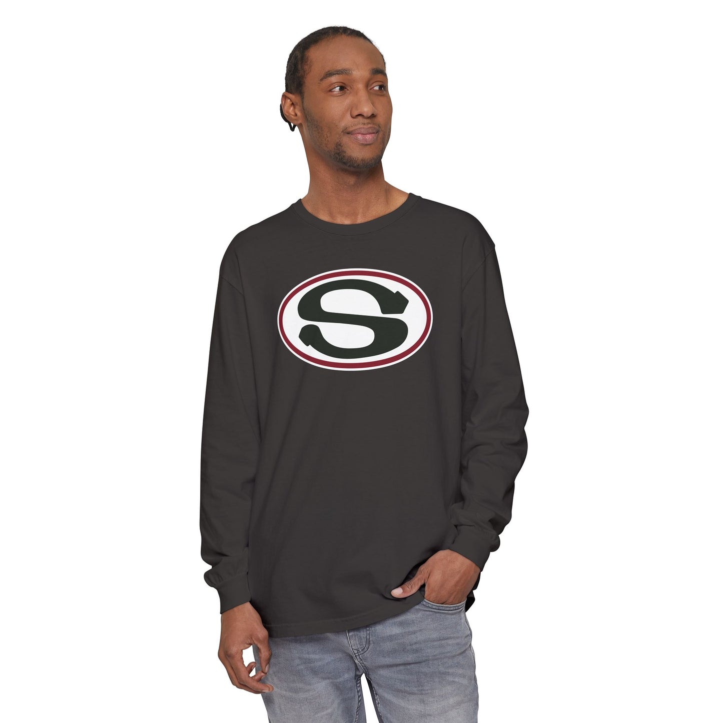 Garment-Dyed Long Sleeve Tee