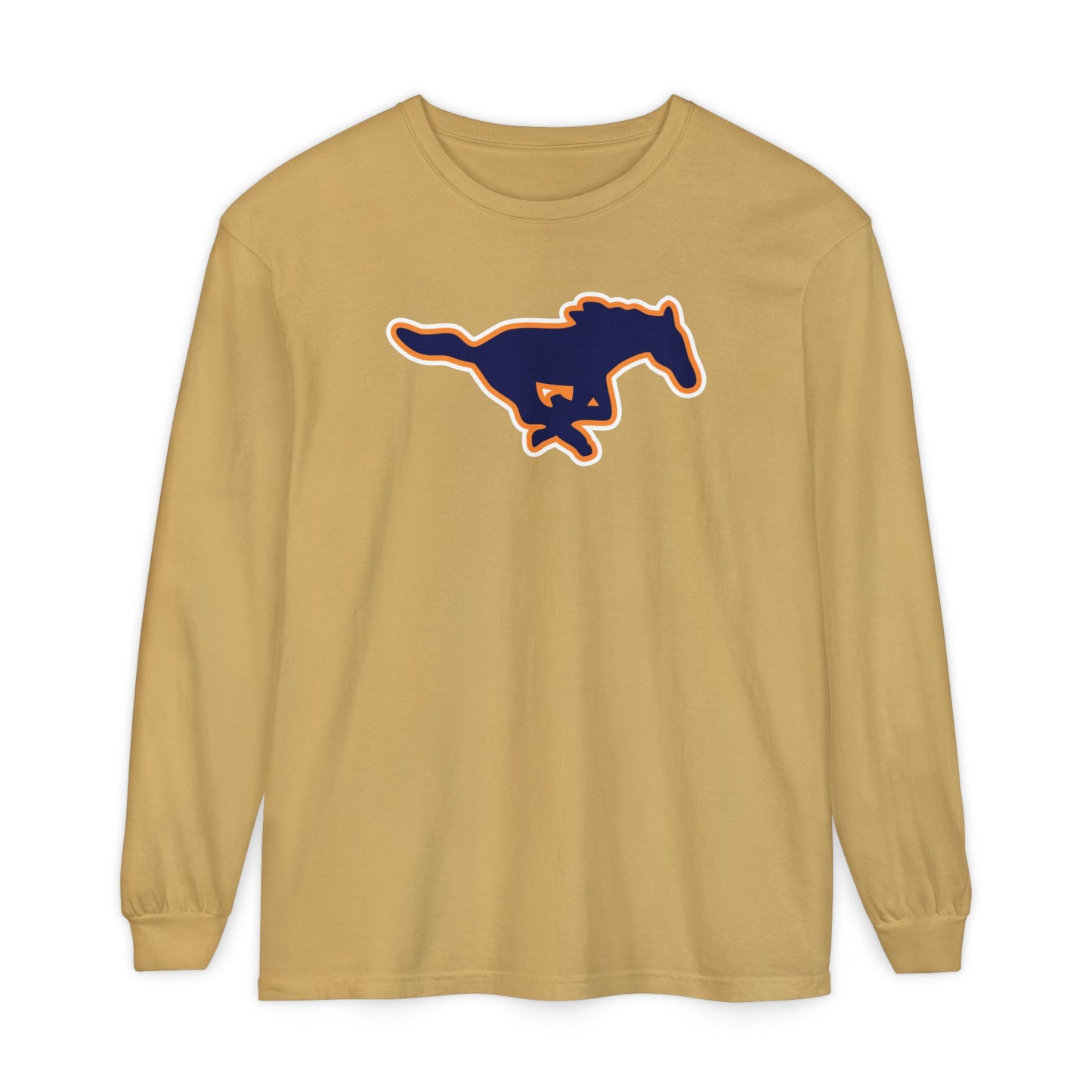 Garment-Dyed Long Sleeve Tee