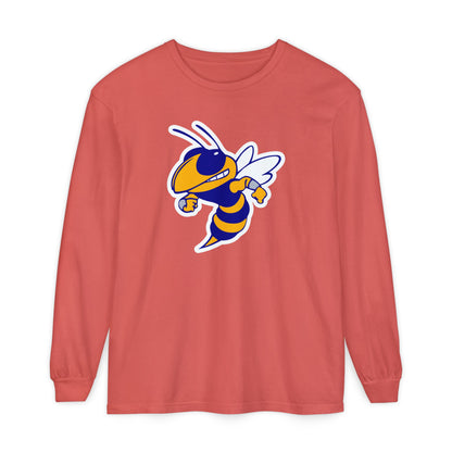 Garment-Dyed Long Sleeve Tee