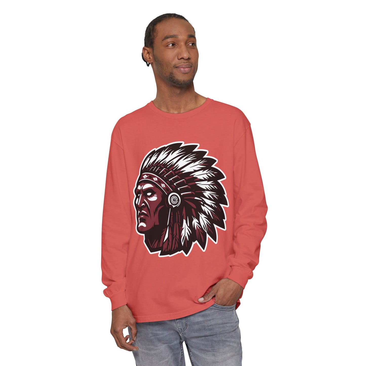 Garment-Dyed Long Sleeve Tee