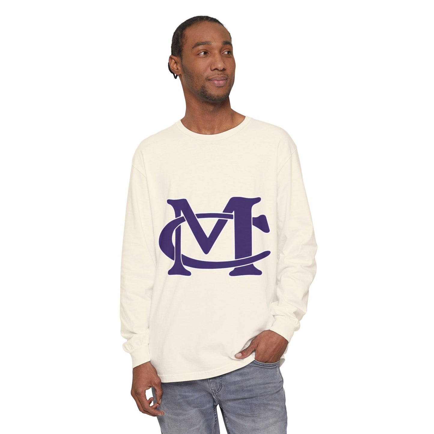Garment-Dyed Long Sleeve Tee