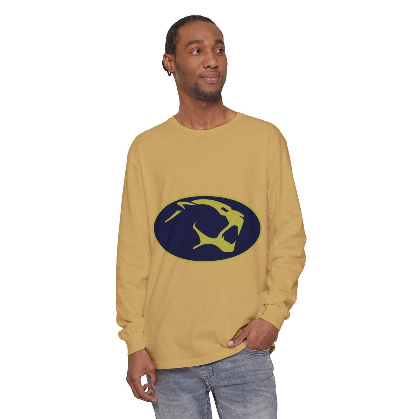 Garment-Dyed Long Sleeve Tee