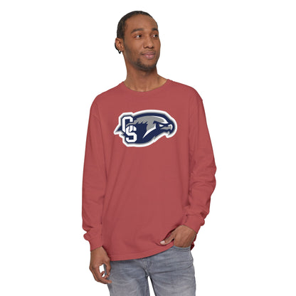 Garment-Dyed Long Sleeve Tee