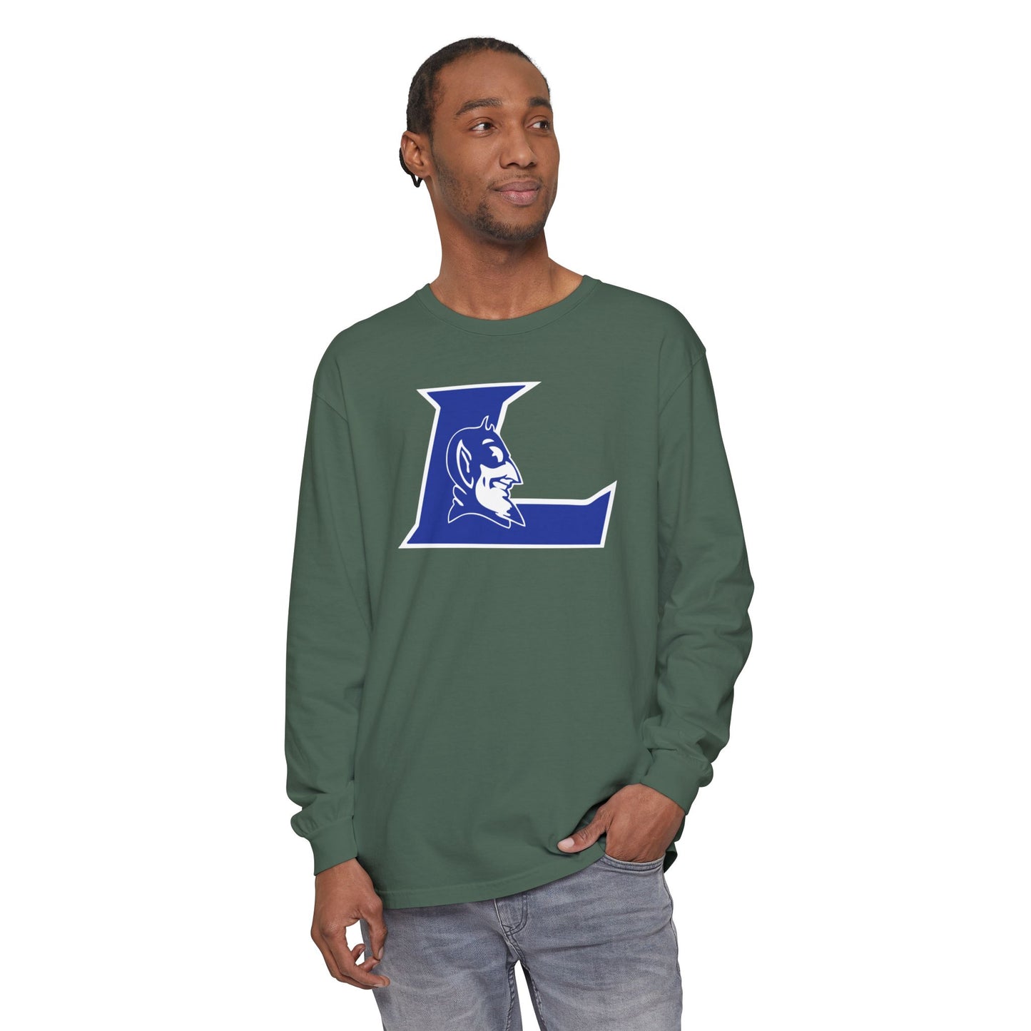 Garment-Dyed Long Sleeve Tee