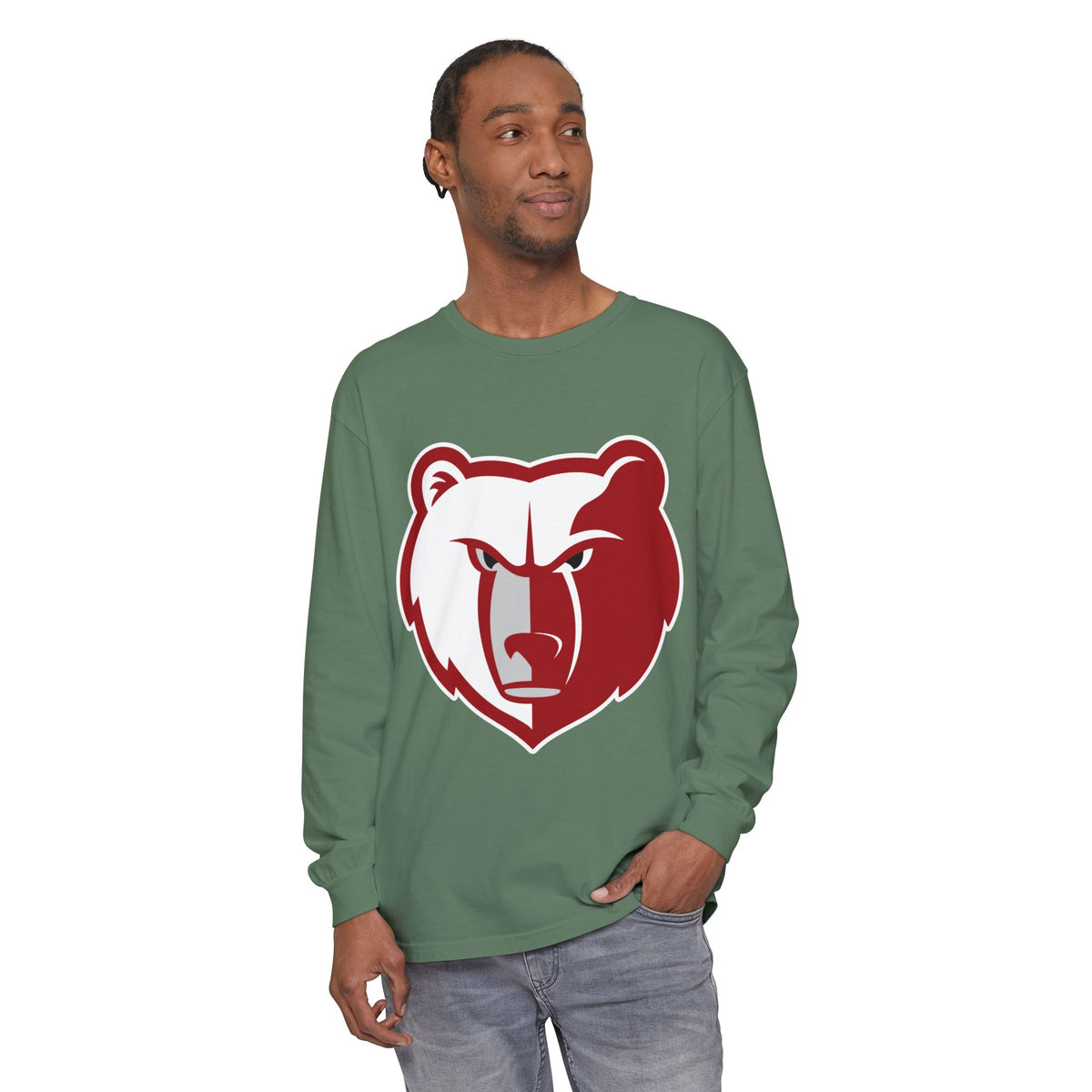 Garment-Dyed Long Sleeve Tee