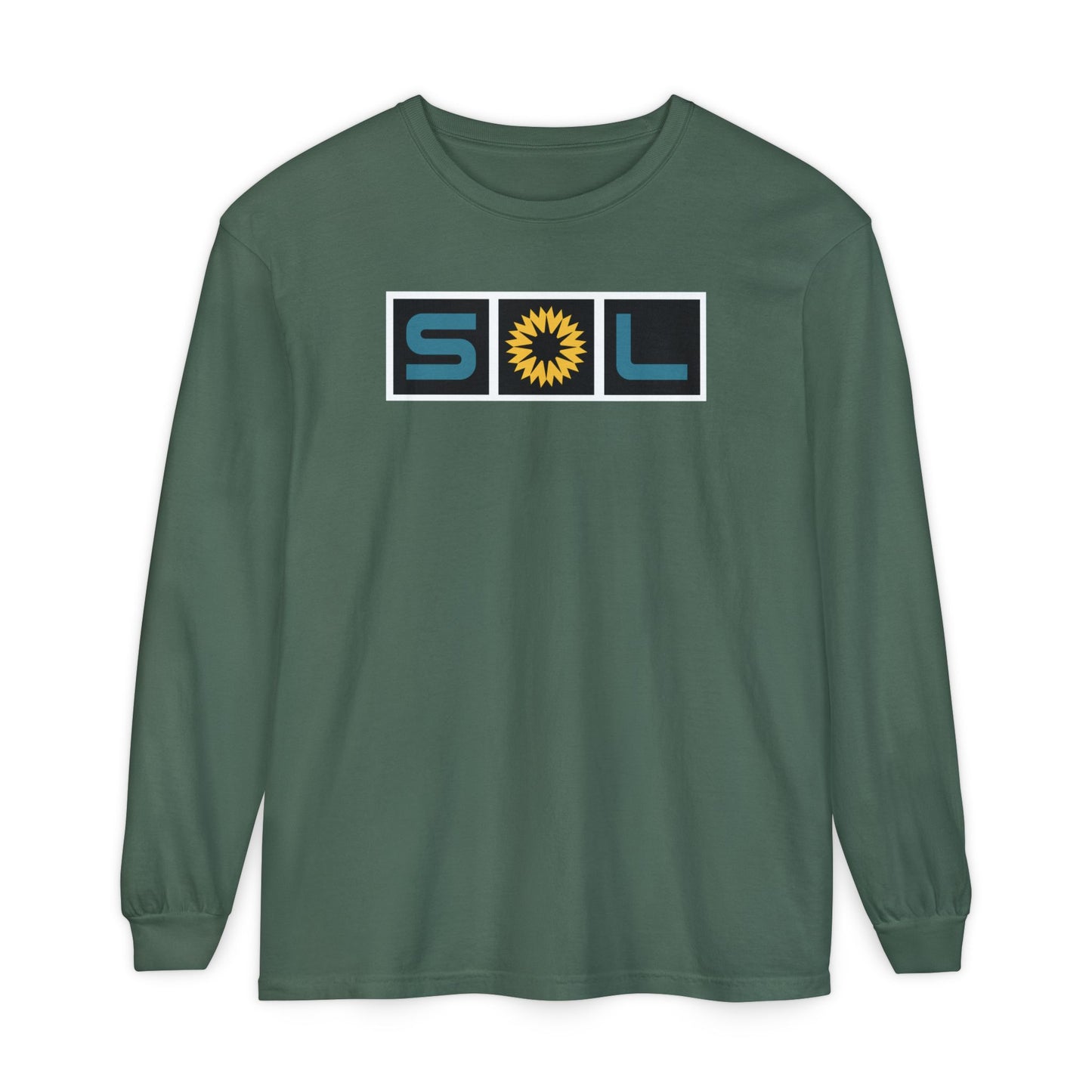 Garment-Dyed Long Sleeve Tee