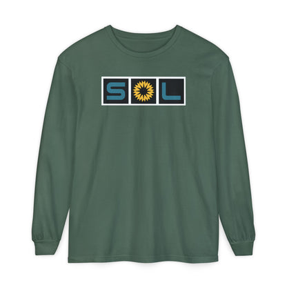 Garment-Dyed Long Sleeve Tee