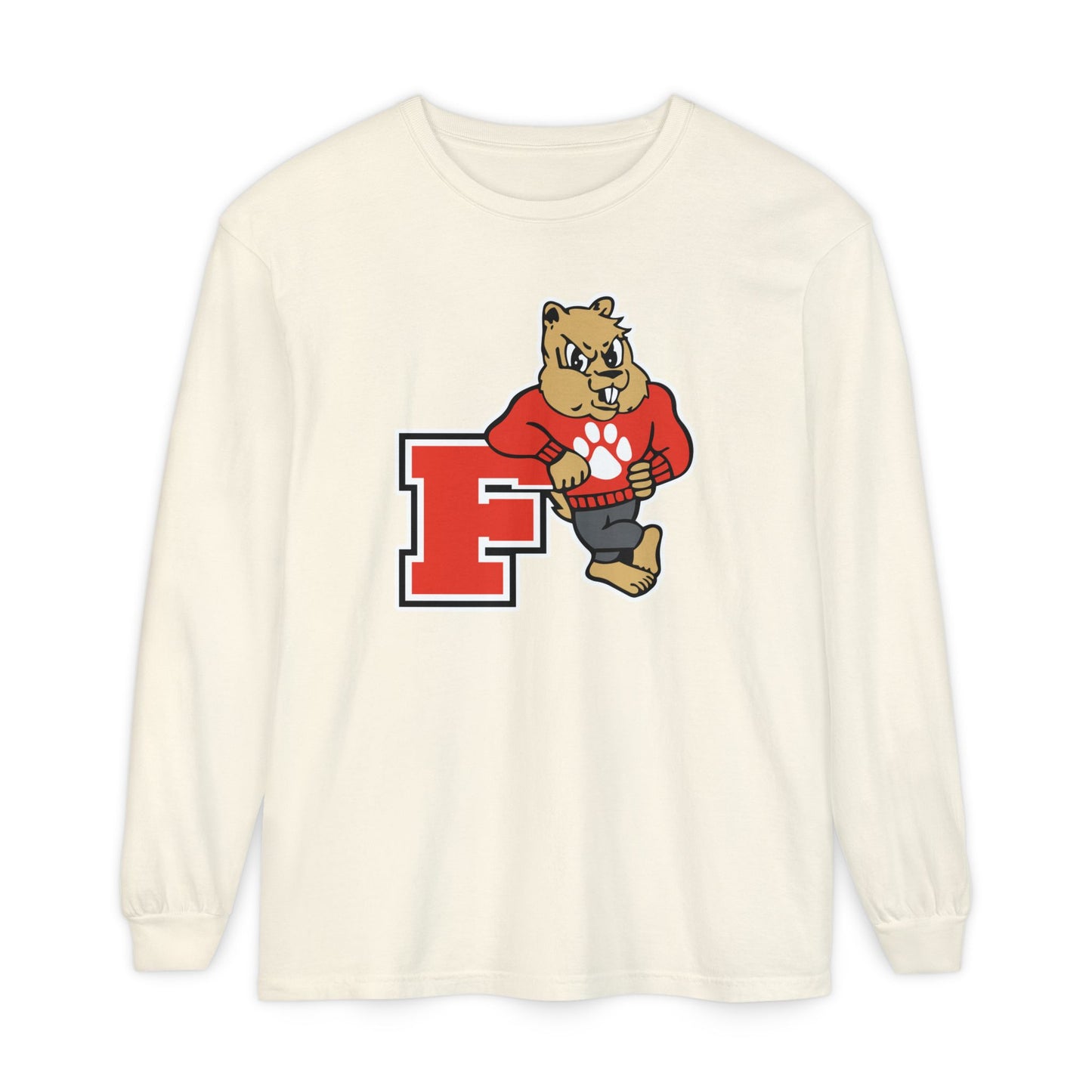 Garment-Dyed Long Sleeve Tee