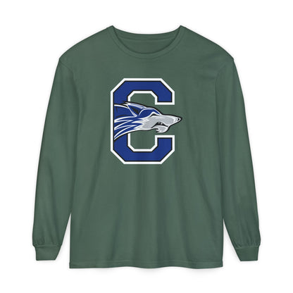 Garment-Dyed Long Sleeve Tee