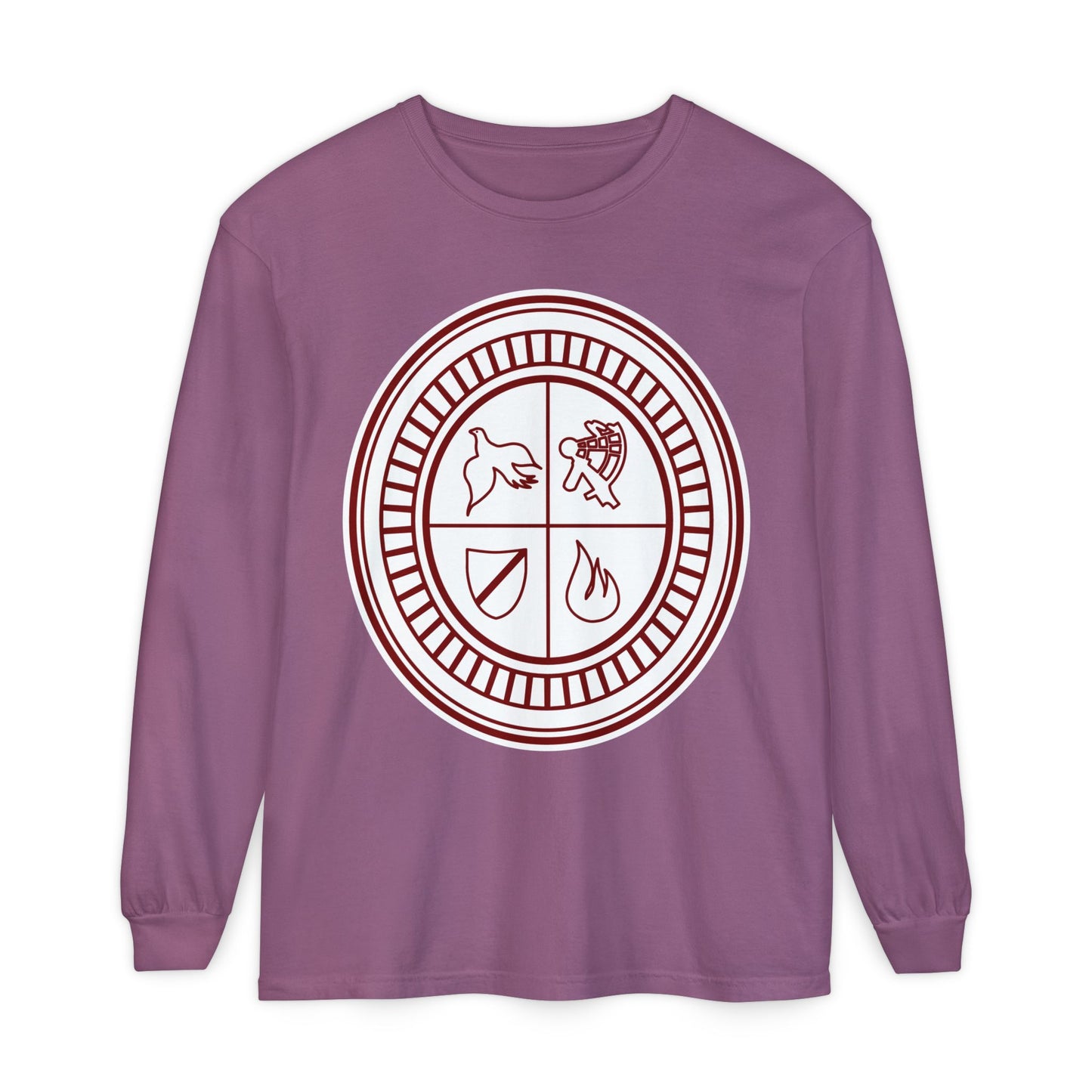 Garment-Dyed Long Sleeve Tee