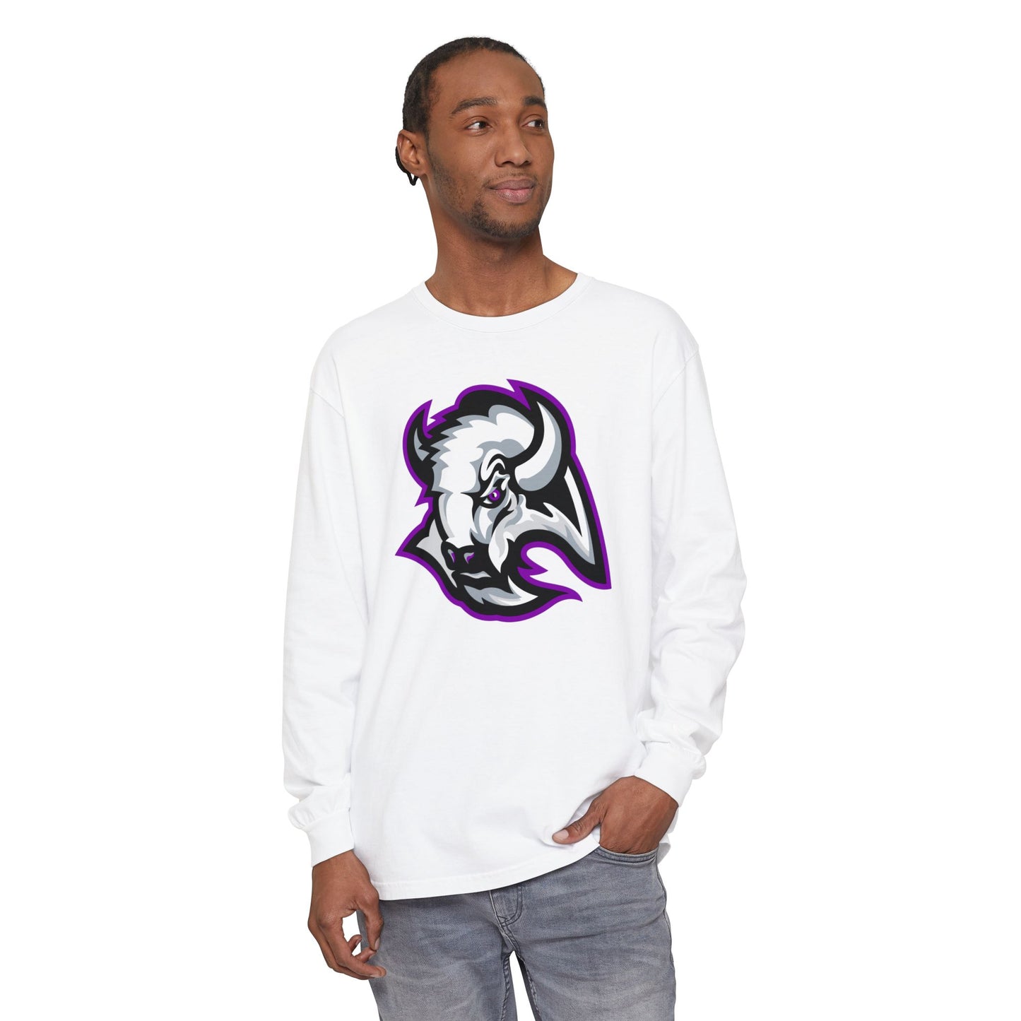 Garment-Dyed Long Sleeve Tee